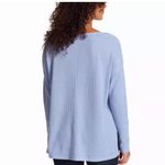 Vintage America thermal top shirt medium New blue purple periwinkle Beautiful Photo 1