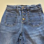 Judy Blue  Jeans Skinny Fit Button Fly Taper Leg Darkwash Stretch  size 5/27 Photo 6