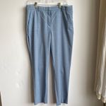 Theory  Tailored Trouser Travel Wool Light Blue Staight Dress Pants Photo 1