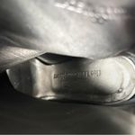 The Last Conspiracy Black Perforated Leather Wedge Open Toe Ankle Boots Size 7 Photo 10