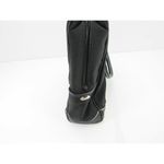 Tumi Black Nylon Purse Tote‎ Handbag Bag Leather Organizer Travel Photo 10