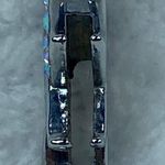 American Jewel Pixie Fairy Pendant Rhinestone Crystals Iridescent Silver Color Photo 7