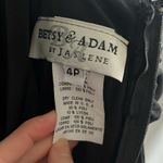 Betsy and Adam Vintage 90s Y2K  black velvet mini dress Photo 8