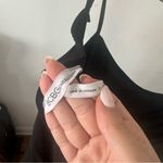 BCBGeneration  Black Lacey Romper Photo 3