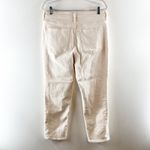 J.Crew High Rise Essential Straight Leg Jeans Ecru Cream 32 / 14 Photo 3