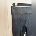 All Access Silver Metallic Glitter Leggings Size M Photo 3