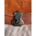 Vintage Glove Hankercheif Purse Bag Pocketbook Brown Photo 1