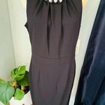Eliza J Faux Pearl Sleeveless Shift Dress Classic Little Black Dress Size 12 NWT Photo 8
