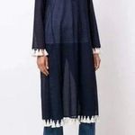 Tory Burch Fringe Beach Sandy Tunic Midi Dress Photo 0