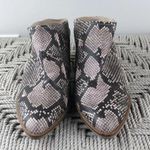 Dolce Vita: Snake Skin Slip On Booties Size 7.5 Photo 0