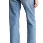 Vigoss High Waisted Split Hem Straight Ace Jeans Medium Wash Size 30 Photo 1