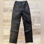 Wilfred Aritzia Straight Leg Leather Pants Photo 5