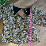 Free People Mabel Printed Blouse Garden Combo Photo 9