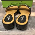 Sesto Meucci  black Sachi maxi calf size 11 sandals bubble bottoms made‎ in Italy Photo 3