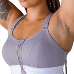 NEW Shefit Lavender Victorious Ultimate Sports Bra size 4 Luxe Purple Photo 2