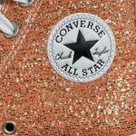 Converse Chuck Taylor All Star Sneaker Lift High Metallic Shimmer Size 5.5 Shoe Photo 4