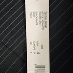 Isabella Demarco Black Pinstripe Pencil Skirt NWT Size 4 Black Striped Skirt Photo 7