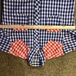 Vintage Handmade Square Dance Outfit Matching Mens Womens Used 3 Piece Red Photo 14