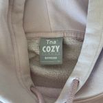 Aritzia TNA Cozy Fleece Boyfriend Hoodie Pink Photo 2