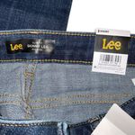 Lee Jeans Womens 8 Short Slim Fit Skinny Mid Rise Blue Stretch Denim 29x26 NWT Photo 6