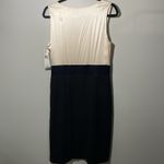 Donna Karan NWT DKNY Donna Karen cream/black tank dress in size 10. Photo 5