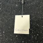 Calvin Klein New  0X Black Sequin Long Sleeve Sweater Dress Photo 7
