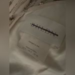 BHLDN Anthropologie x $300 Fidelia Beaded Deco Gown Dress Size 4 Photo 7