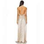 L’idee Boheme Gown NWT in Desert Shimmer Gold size 2 6 XS Photo 2