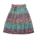 J.Crew NWT Collection Paper-bag Waist Skirt in Ratti Midnight Floral Silk S Photo 0