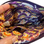 Vera Bradley  Purple Plum Crazy Paisley Pochette Wristlet Photo 3