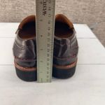 Coach Loafers Size 8 Indie Lug Sole Penny Brown Leather Shoes Photo 5