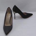 Big Tree Women's High Heel Pumps Size 7.5 Black Formal Party Wedding Shoes Photo 3