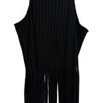 Charlotte Russe  Black Fringe Sleeveless Western Festival Juniors Top Size XL Photo 0