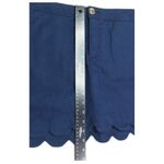 Lilly Pulitzer ‎ Navy Blue Colette Seersucker Skort Scalloped Hem Womens size 4 Photo 6