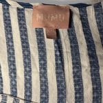 Show Me Your Mumu Vintage  Navy/White Striped Tired Maxi Flowy Dress Size XXL Photo 4