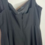 Azazie  Debra Black Chiffon Sleeveless Bridesmaid Maxi Dress A14 Photo 8