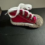 Rhinestone Pink Sneaker Keychain Photo 1