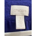 Chico's Chico’s Women’s Motor Jacket XL  Wool Sz 3 Photo 3