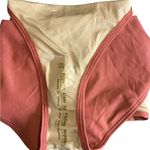 Old Navy  Women's High-Waisted Bikini Bottom - Rust and Cream Photo 3