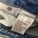 American Eagle Outfitters Ripped Distressed Acid Wash Mom Jeans Size 0 Photo 4