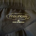 Maurice's  Black Mid Rise Leggings Cotton Spandex Size Medium Photo 14