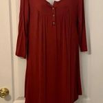 Ladies size Med Dress in Dark Red NWOT very soft Photo 0