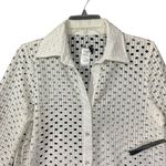 Carmen Marc Valvo Carmen Marc Valvo NWT $114 Women's Crochet Tunic Swim Cover-Up shirt XS Photo 3