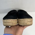 Naturalizer Size 8.5 Shoes Thea 3 Black Suede Espadrille Platform Slip On Casual Photo 7