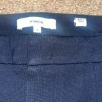 Vince  Tapered Stove Pipe Pintuck Trouser Pant Navy Blue 6‎ Photo 5