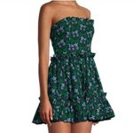 Agua Bendita Agua By Strapless Green Dress Photo 1