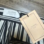 La Ligne New York Stripe Kick Flare Pant NEW Black Size 8 Photo 5