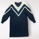 Yarnworks Petite Vintage Lambswool Pearl Sweater Dress‎ Size L Black Size L Photo 0
