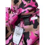 Ashley Stewart  Pink Camo Dress Shirt Women's Plus Sz 18/20 NWT | 40-12 Photo 2