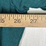 Lane Bryant  Sweater Womens Plus 22/24 Emerald Green Embroidered V Neck Photo 5